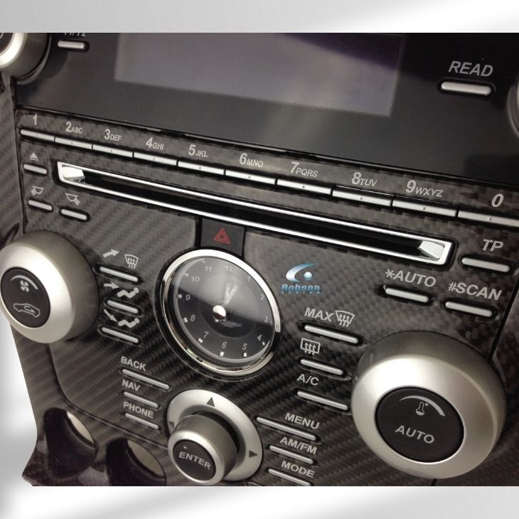 Aston Martin Vantage DB9 Carbon Fiber Audio Panel (core exchange required) - Image 4