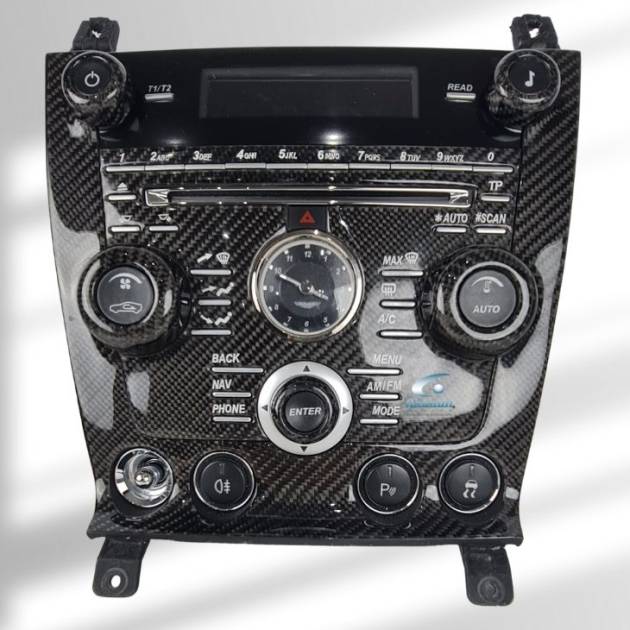 Aston Martin Vantage DB9 Carbon Fiber Audio Panel (core exchange required)