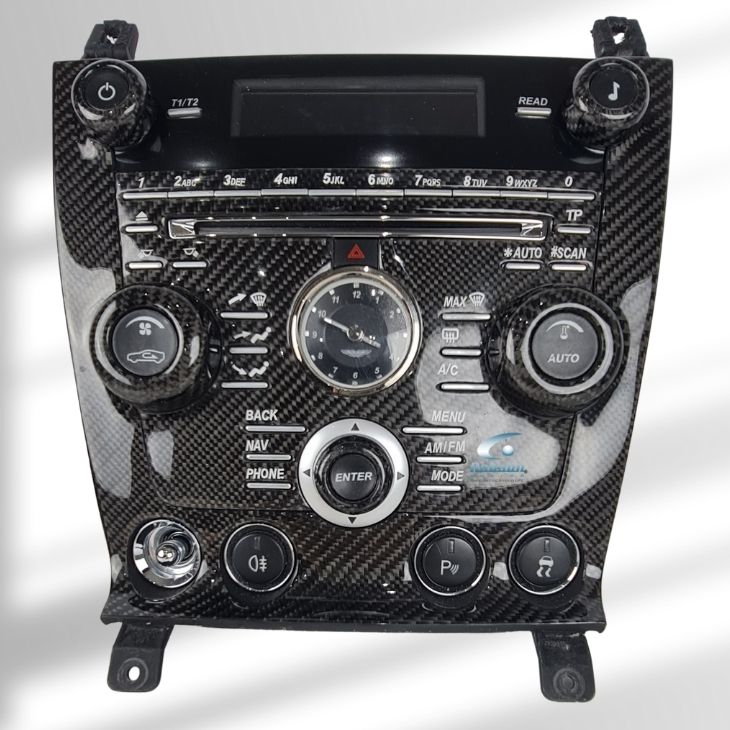 Aston Martin Vantage DB9 Carbon Fiber Audio Panel (core exchange required)