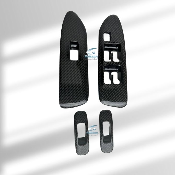 Mitsubishi Evo 8/9 Carbon Fiber Power Window Panels *4pcs* (core exchange required)