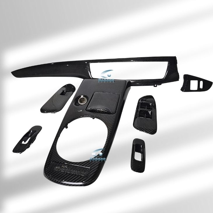 Mitsubishi Evo 8/9 Carbon Fiber Interior Panels *8pcs* (core exchange required) - Image 2