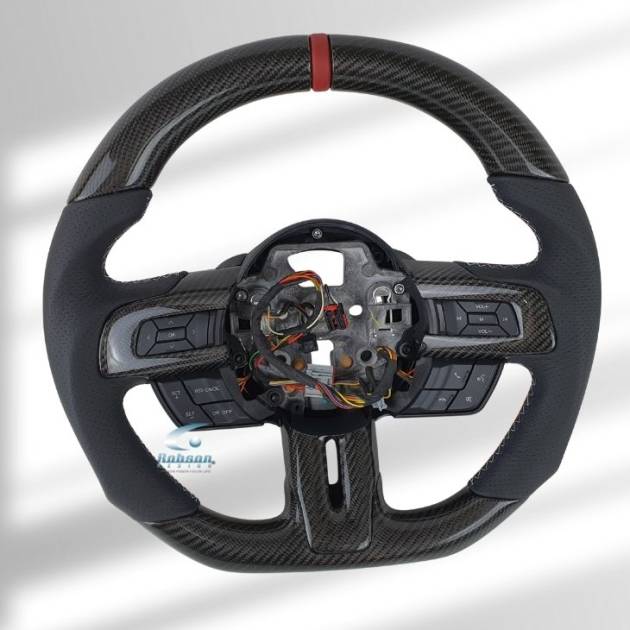 Ford Mustang Genuine Carbon Fiber Steering Wheel (core exchange required)