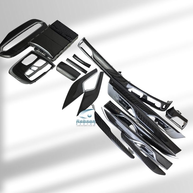 BMW 7 Series G11 G12 Premium Carbon fiber interior Panels *18pcs* (core exchange required) - Image 2