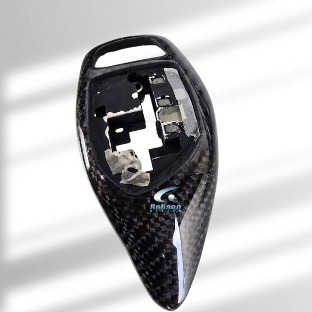 BMW 5 Series F10 Premium Carbon Fiber Gear Knob Cover(core exchange required)