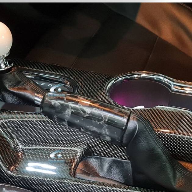 Ford Mustang Genuine Forged Carbon Fiber E-brake Handle(core exchange required)