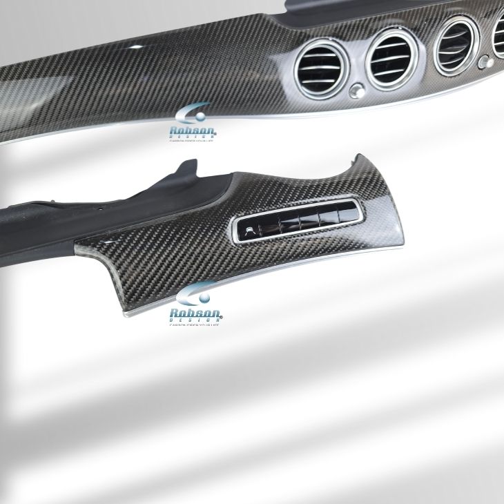 Mercedes Benz E Class W213 GLE Genuine Carbon Fiber Dash Panel *2pcs*(core exchange required) - Image 2