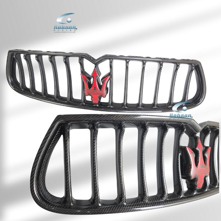 Maserati Ghibli Premium Carbon Fiber Front Grill *full carbon**(core exchange required) - Image 3