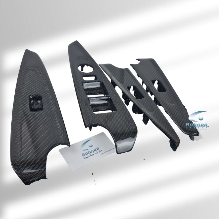 Mazda 2 Premium Carbon Fiber Power Window Panels *4pcs* (core exchange required)