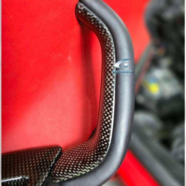 Ferrari 458 Italia Premium Plain Carbon Fiber Door Puller (inner) 2009-2015(core exchange required)