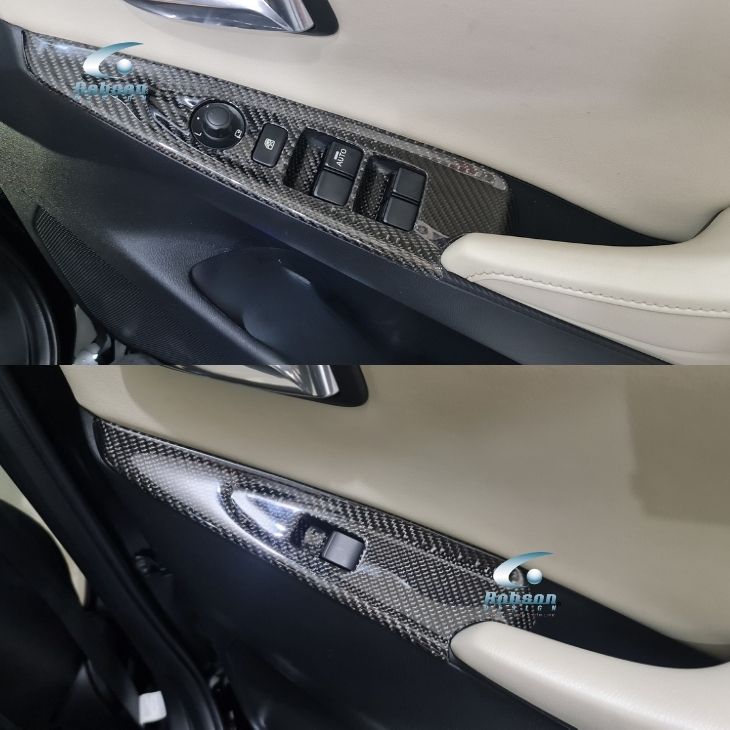 Mazda 2 Premium Carbon Fiber Power Window Panels *4pcs* (core exchange required) - Image 3