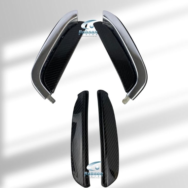 Maserati Ghibli Premium Carbon Fiber Door Pillar *2pcs* (after market) - Image 2