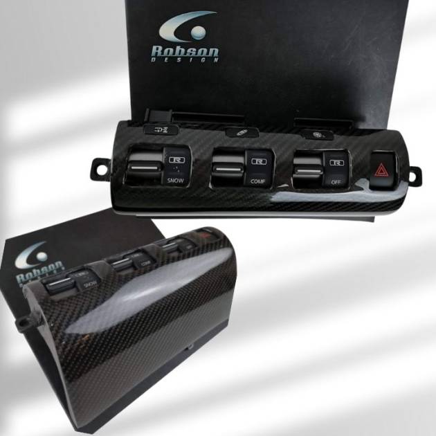 Nissan GTR-35 Premium Carbon Fiber Hazard Switch Panel  2006-2015 (core exchange required)