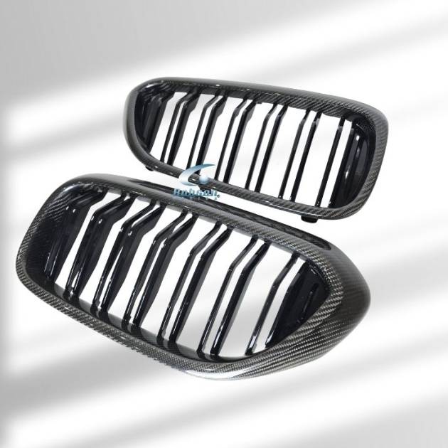 BMW 5 Series G30 Premium Carbon Fiber Front Grill (pre-facelift) (core exchange required)