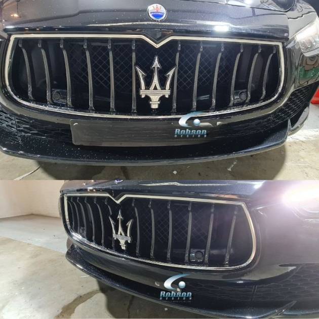 Maserati Ghibli Premium Carbon Fiber Front Grill (core exchange required)