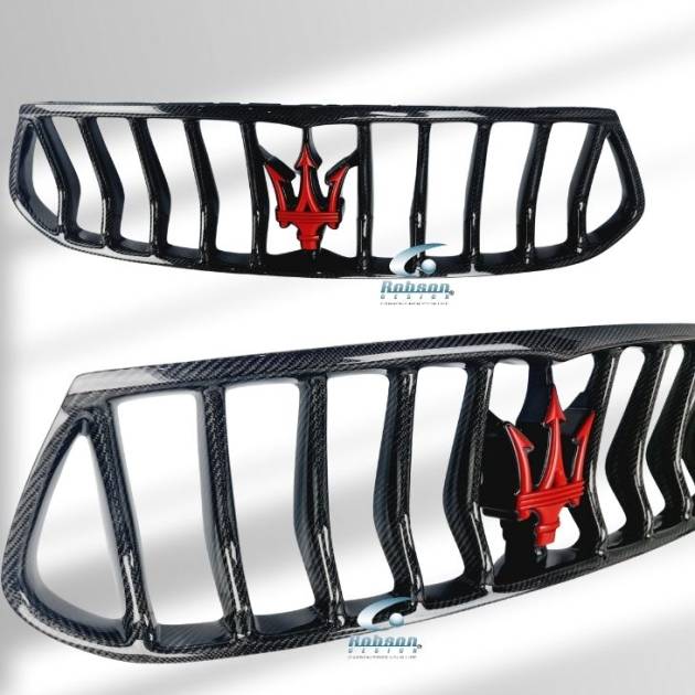 Maserati Gran Turismo MC Stradale Premium Carbon Fiber Front Grill *full carbon**(core exchange required)