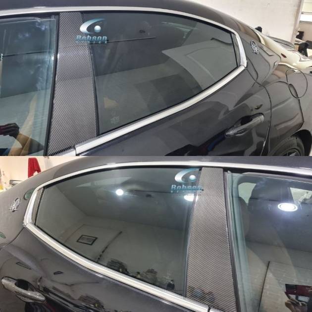 Maserati Ghibli Premium Carbon Fiber Door Pillar *2pcs*(core exchange required)