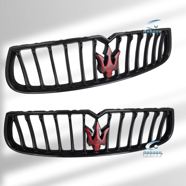 Maserati Ghibli Premium Carbon Fiber Front Grill *full carbon**(core exchange required)
