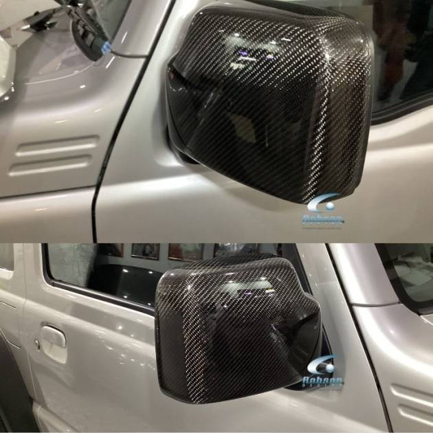 Suzuki Jimmy Premium Carbon Fiber Side Mirror Covers*2pcs* (core exchange required)