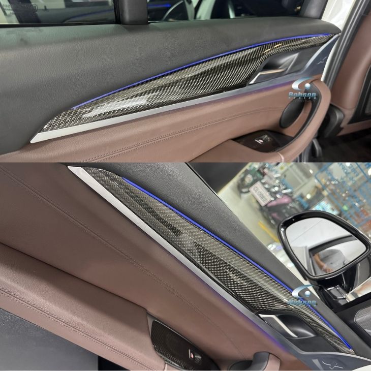 BMW X3 G01 X4 G02 Premium Carbon Fiber Interior Panels **6pcs* - Image 2