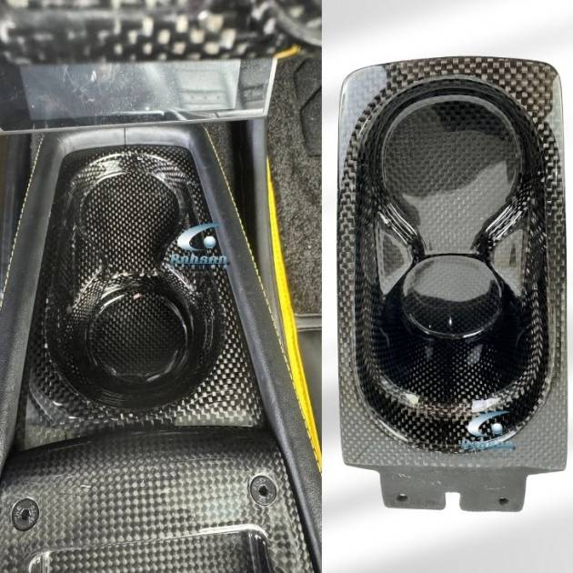 Ferrari 458 Italia Premium Carbon Fiber Cup Holder 2005-2019(core exchange required)
