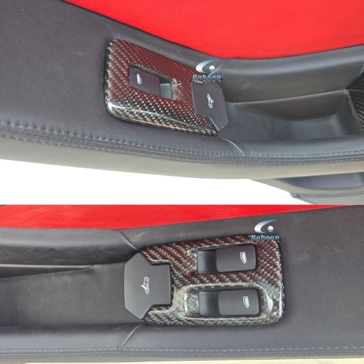 McLaren 12c 2017-2023 Premium Carbon Fiber Power Window Panel*2pcs* - Image 2