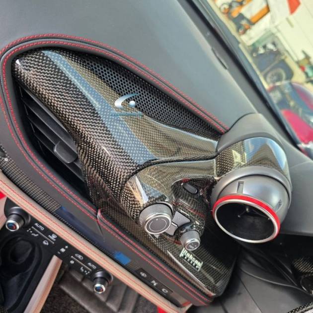 Ferrari F8 Premium Carbon Fiber Dash Panels*2pcs*(core exchange required)