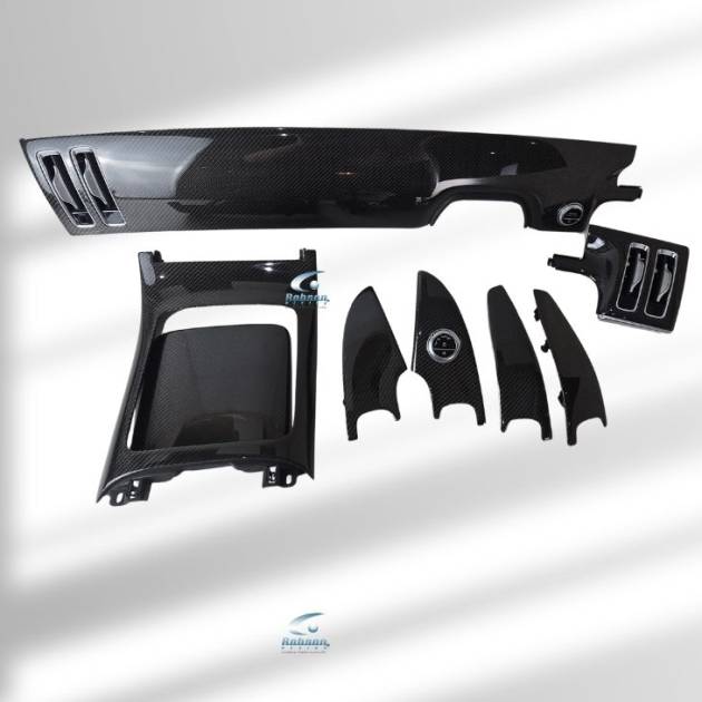 Mercedes Benz S Class S500 W223 2020-2026 Premium Carbon Fiber Interior Panels*8pcs* (core exchange required)