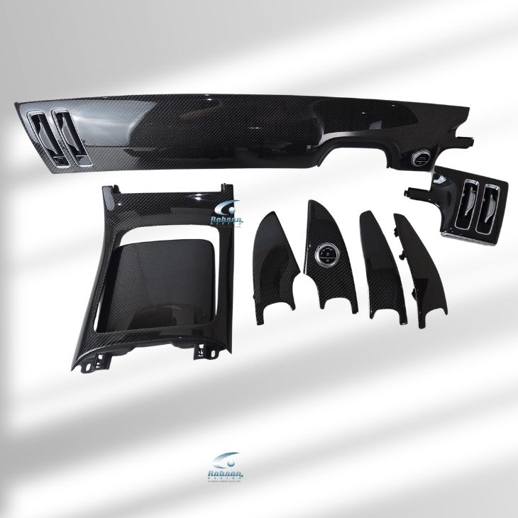 Mercedes Benz S Class S500 W223 2020-2026 Premium Carbon Fiber Interior Panels*8pcs* (core exchange required)