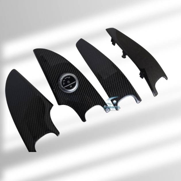 Mercedes Benz S Class S500 W223 2020-2026 Premium Carbon Fiber Door Puller Panels*4pcs* (core exchange required)