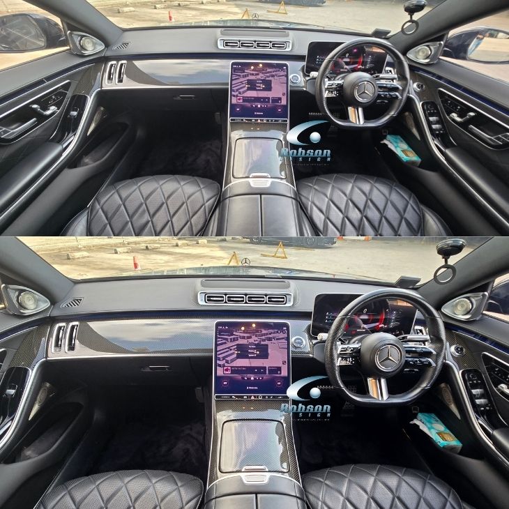 Mercedes Benz S Class S500 W223 2020-2026 Premium Carbon Fiber Interior Panels*8pcs* (core exchange required) - Image 2