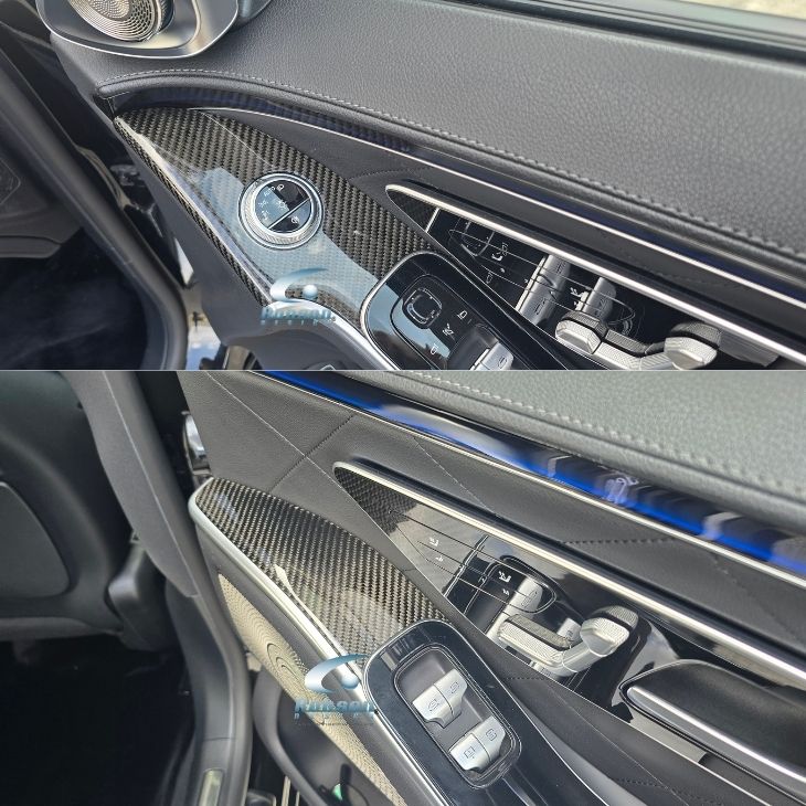 Mercedes Benz S Class S500 W223 2020-2026 Premium Carbon Fiber Interior Panels*8pcs* (core exchange required) - Image 5