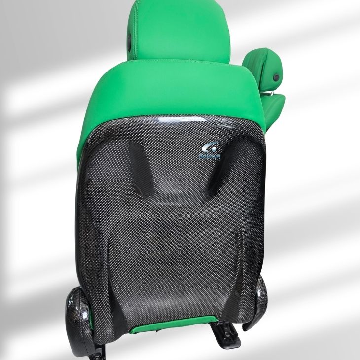 Mercedes Benz G63 G Wagen Genuine carbon Fiber Seat Back Cover *2pcs* 2018-2025(core exchange required) - Image 2