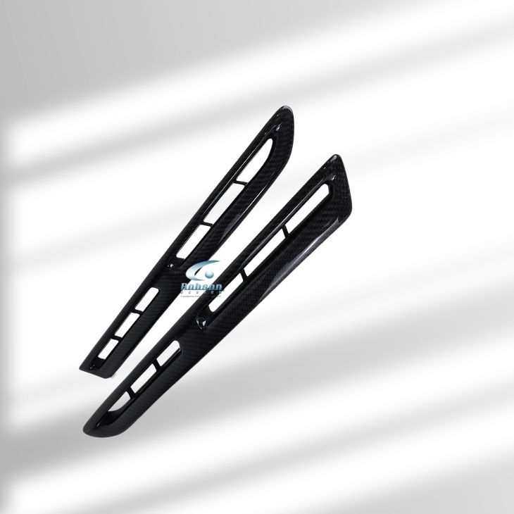 Nissan GTR R35 2009-2015 Carbon Fiber side fender fins -air intake (core exchange-required) - Image 2