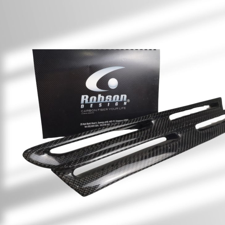 Nissan GTR R35 2009-2015 Carbon Fiber side fender fins -air intake (core exchange-required)