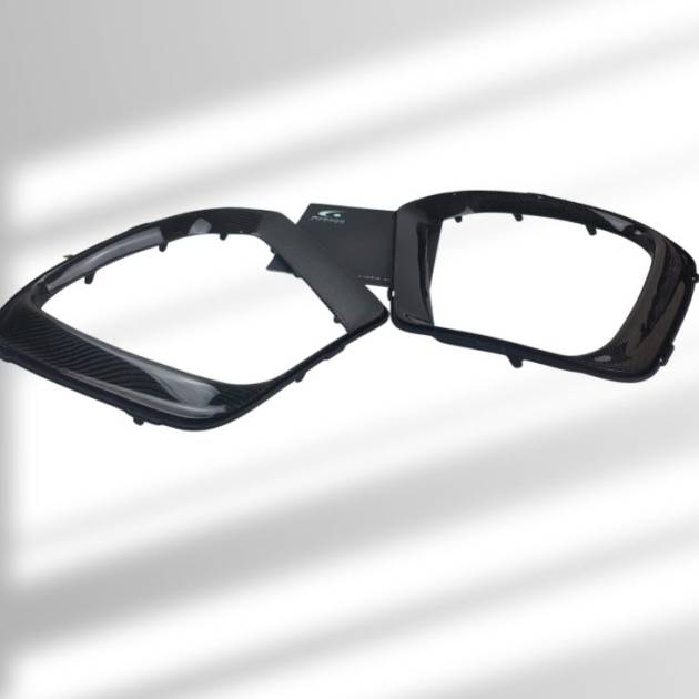 Range Rover Evoque 20212-20 Premium Carbon Fiber Front Fog Light Cover Trim (core exchange required)