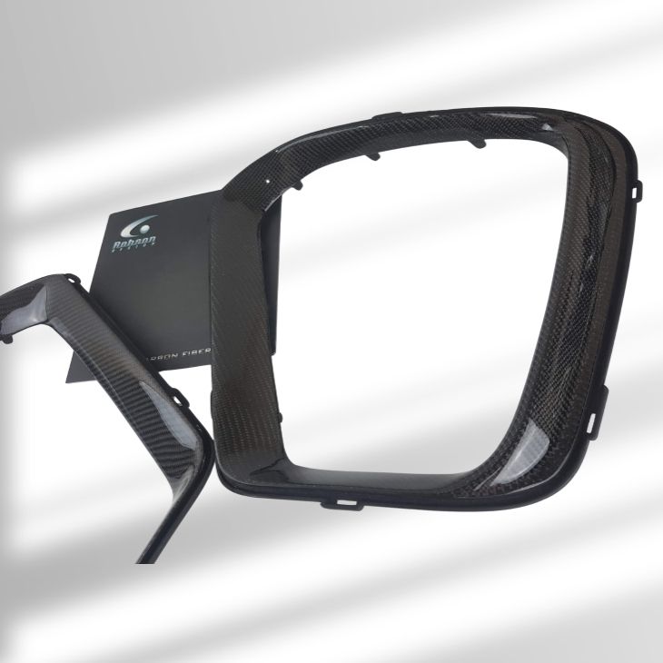 Range Rover Evoque 20212-20 Premium Carbon Fiber Front Fog Light Cover Trim (core exchange required) - Image 2