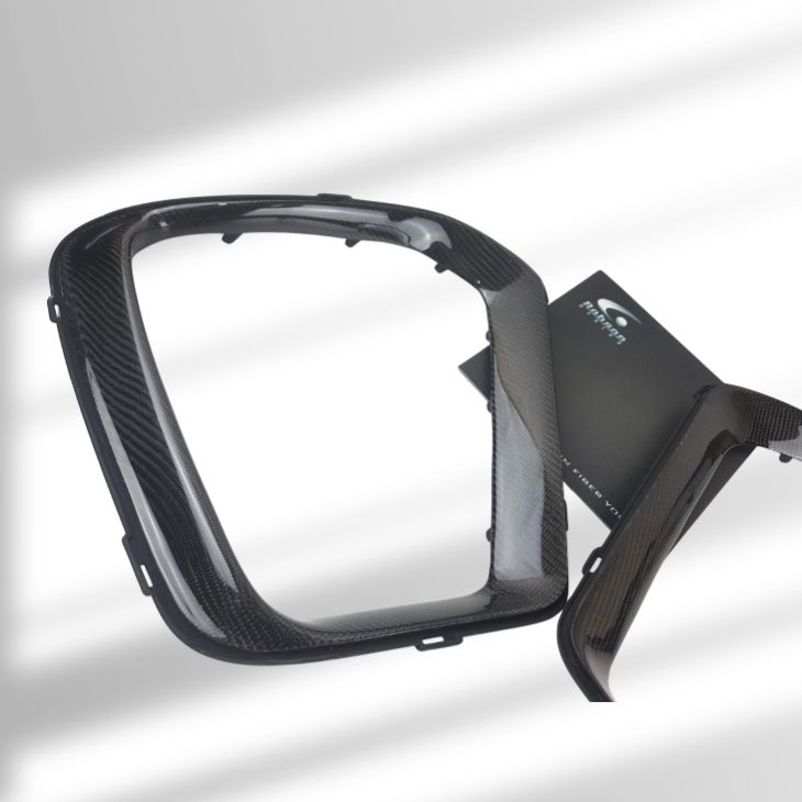 Range Rover Evoque 20212-20 Premium Carbon Fiber Front Fog Light Cover Trim (core exchange required) - Image 3