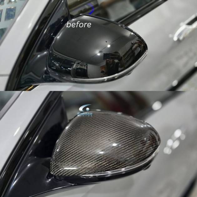 Mercedes Benz E class W214, GLC X254, CLE C236, C class W206 S class W223 (23-26)Premium Carbon Fiber Side Mirror  Cover *2 pcs* (core exchange required)