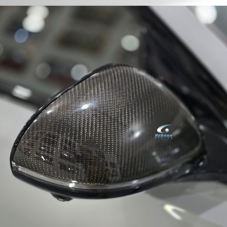Mercedes Benz E class W214, GLC X254, CLE C236, C class W206 S class W223 (23-26)Premium Carbon Fiber Side Mirror Cover *2 pcs* (core exchange required) - Image 4