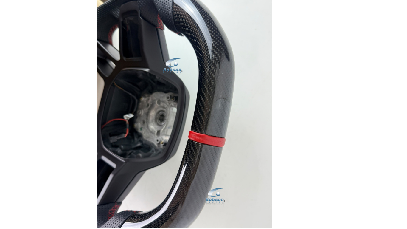 LAND ROVER Discovery 5 2017-2024 Carbon Fiber Steering Wheel (core exchange required) - Image 3