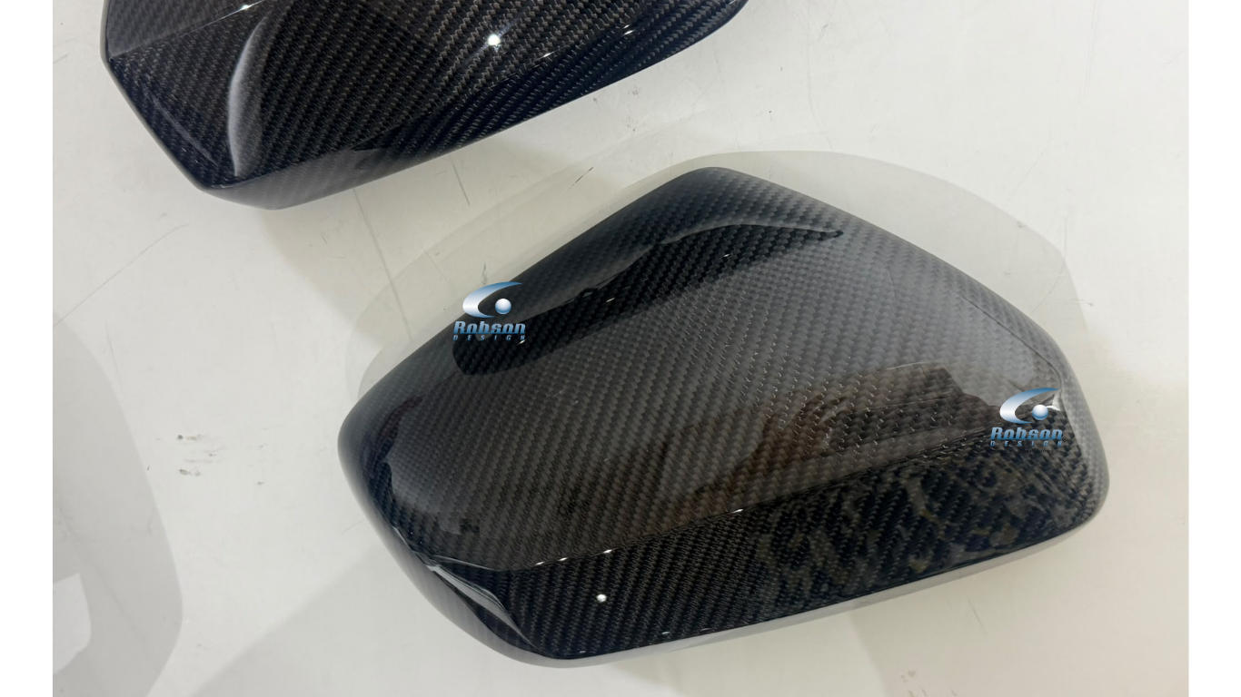 Toyota Rava Carbon Fiber Side Mirror Cover 2pcs (core exchange required) - Image 3
